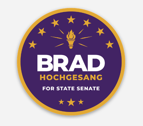 Campaign Sticker, front view